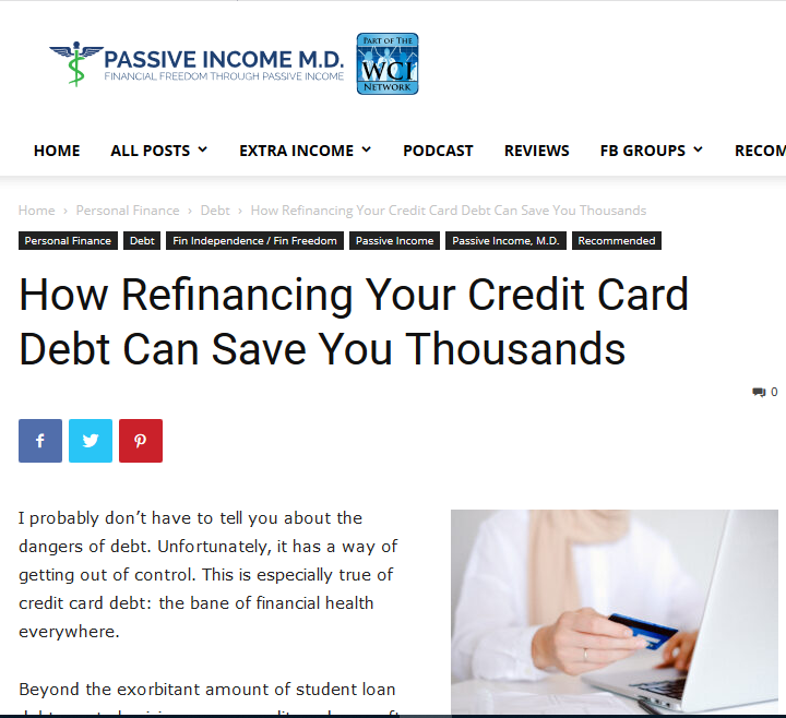 Physiicans Can Pay Off Credit Card Debt with a Personal Loan